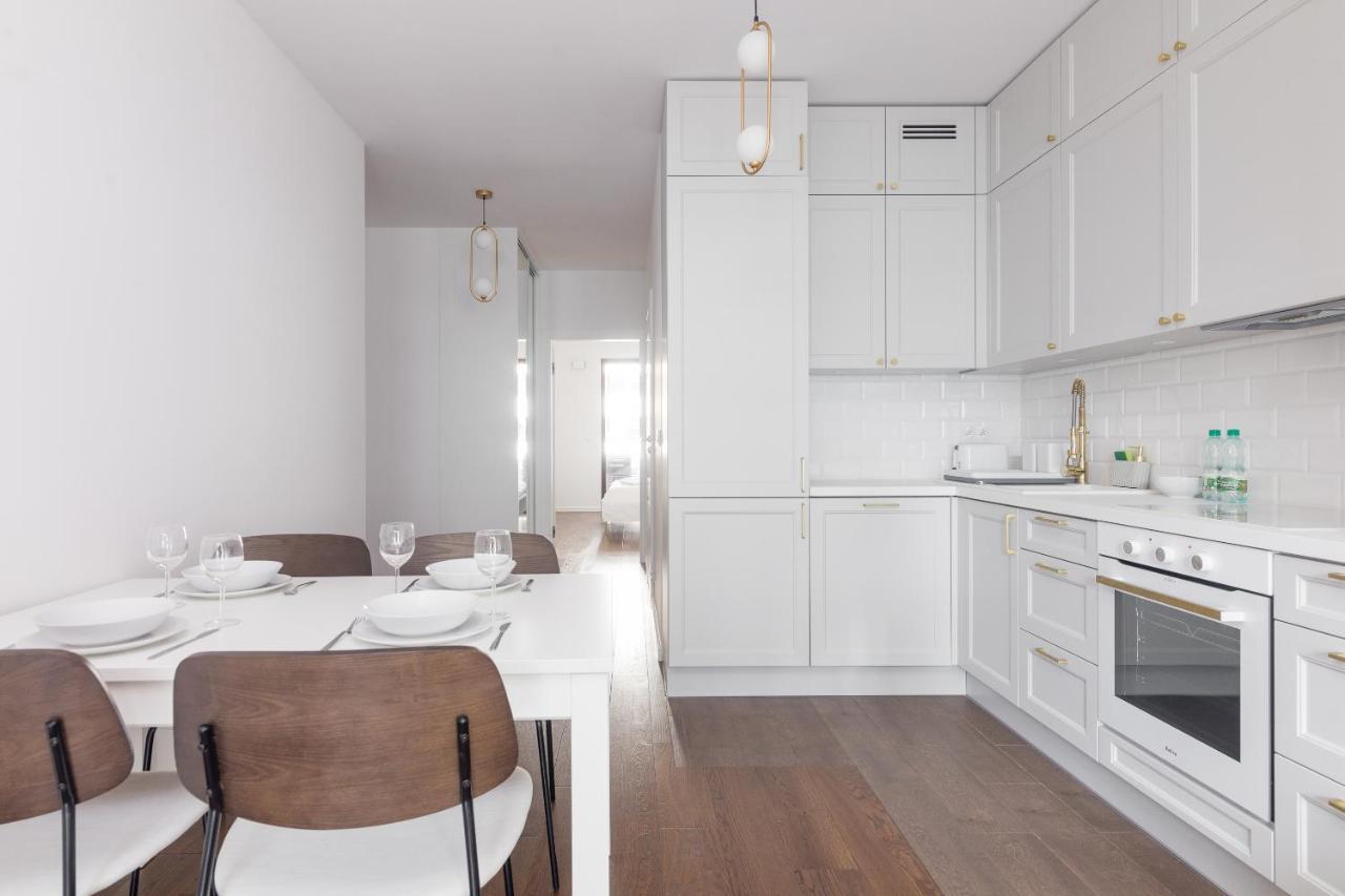Burakowska Pastel Elegant Apartment Warsawa Bagian luar foto